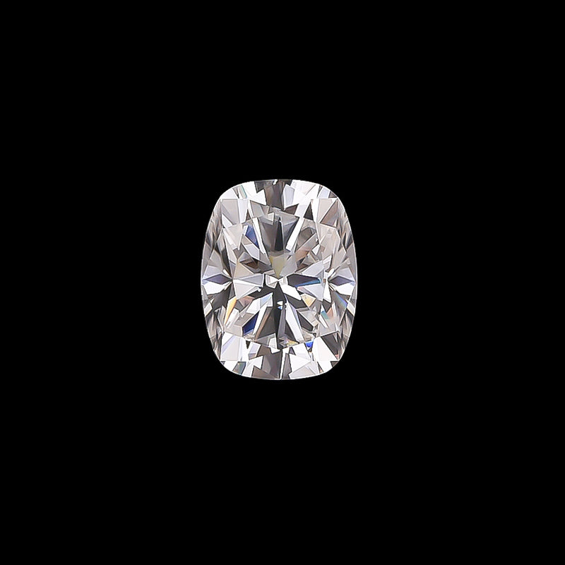 Cushion Cut 2.5 Carat Colorless D VVS1 Moissanite Unset Stone