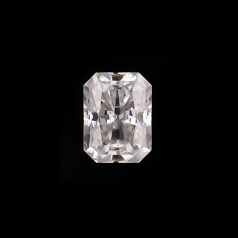 Radiant Cut 2.0 Carat Colorless D VVS1 Moissanite Loose Gemstone - Excellent Cut
