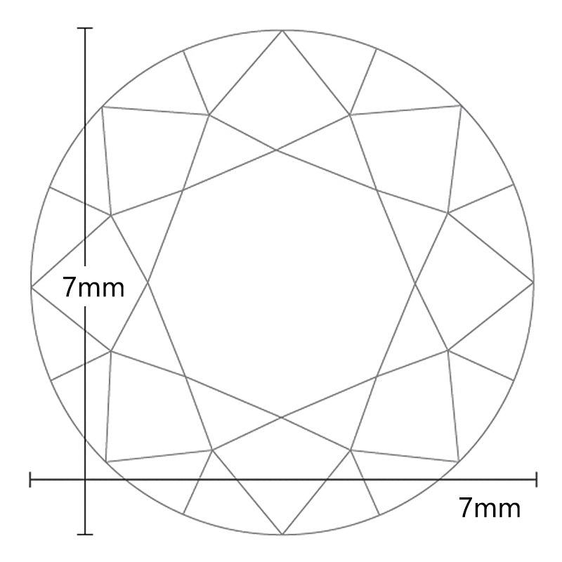 Round Brilliant 1.2 Carat Colorless D VVS1 Moissanite Loose Stone