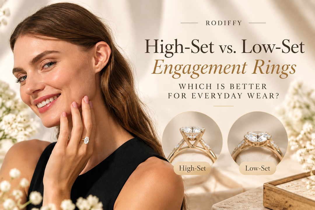 High-Set vs. Low-Set Engagement Rings: Which Is Better for Everyday Wear?