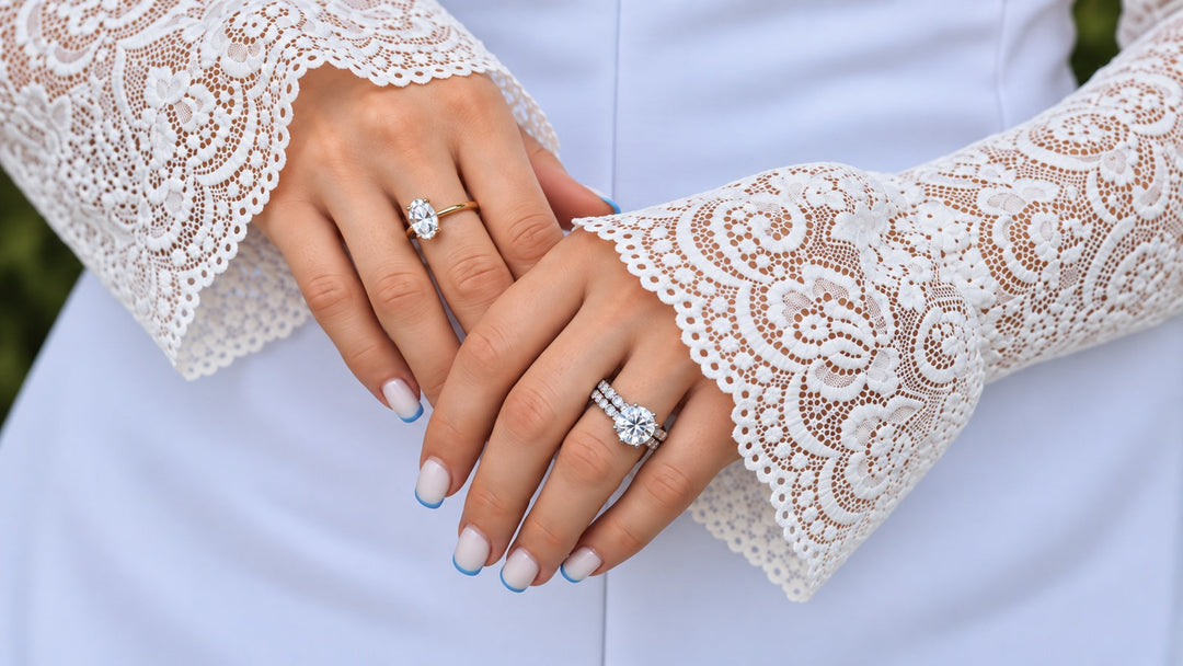 Yellow Gold vs. White Gold Moissanite Rings: Which One Is Right for You?
