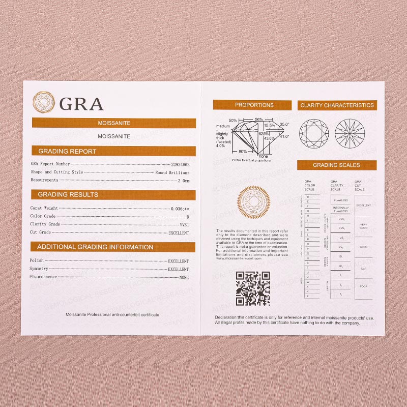 Rodiffy Moissanite 0.6 Ct White Gold Round Cut Eternity Wedding Band