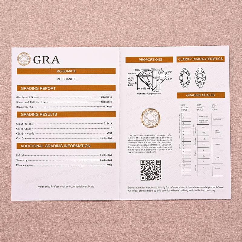 Rodiffy Moissanite 0.55 Ct Marquise-Round Yellow Gold Wedding Band