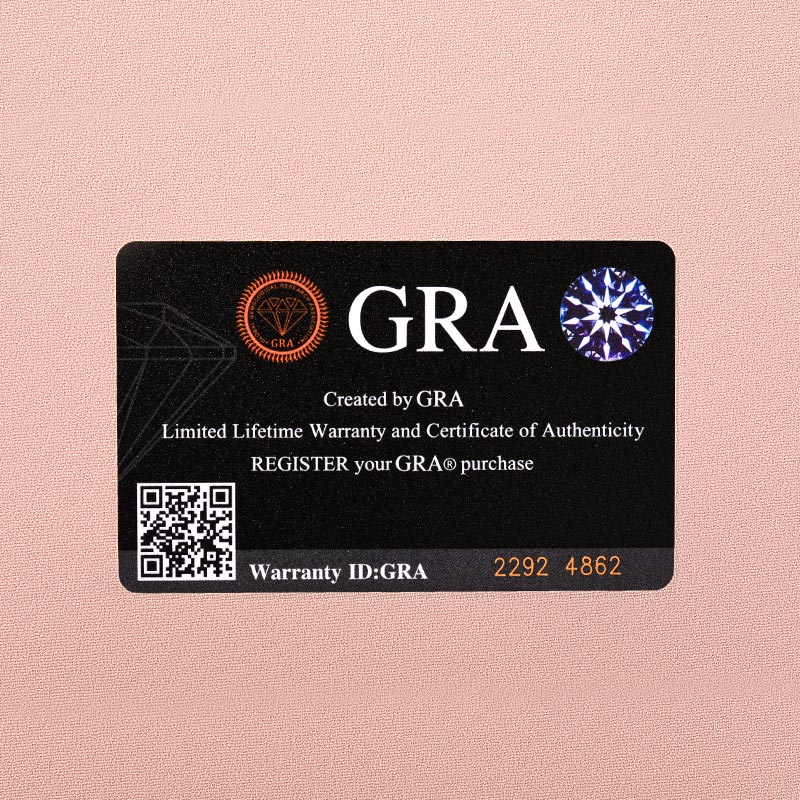 Rodiffy Moissanite 0.6 Ct White Gold Round Cut Eternity Wedding Band