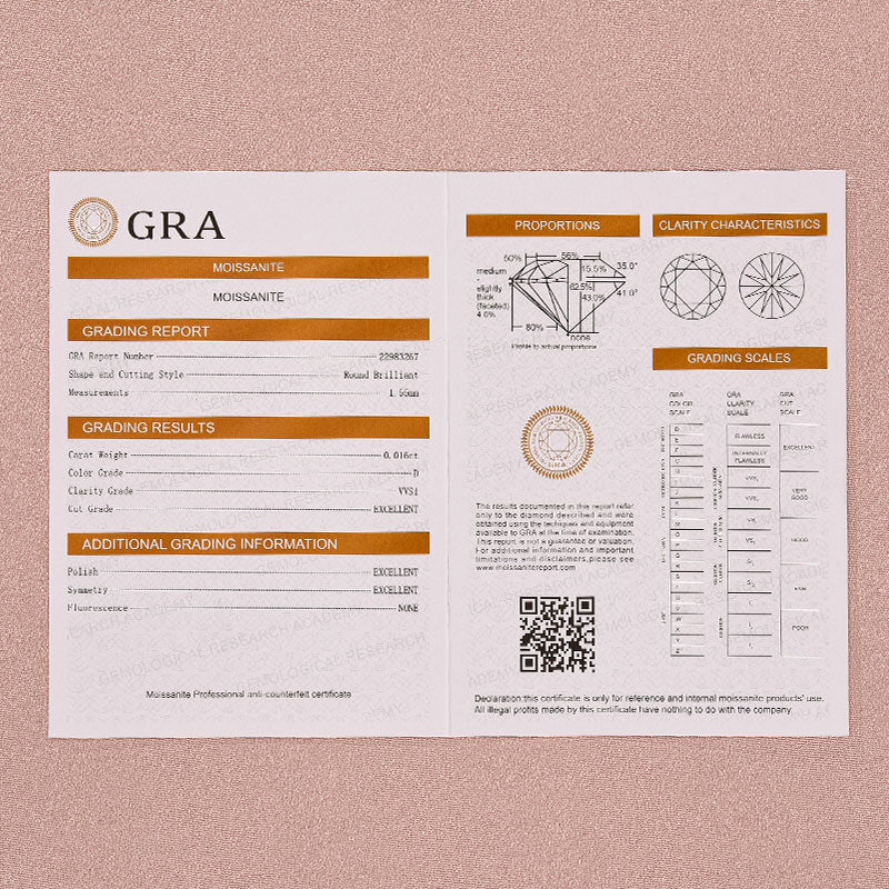 Rodiffy Moissanite 0.5 Ct Round Cut Half Halo White Gold Anniversary Ring