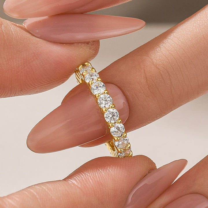 Rodiffy Moissanite 2.5 Ct Round Cut Women&
