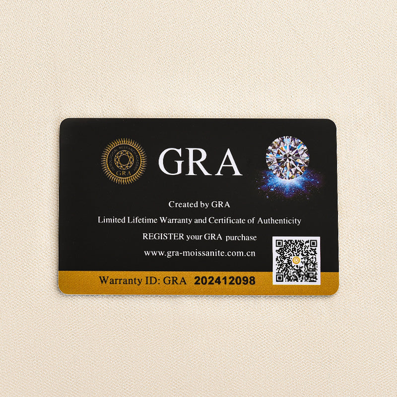 Rodiffy Moissanite 1.2 Ct Round Cut/ 4.0Ct Heart Cut White Gold Wedding Ring Set