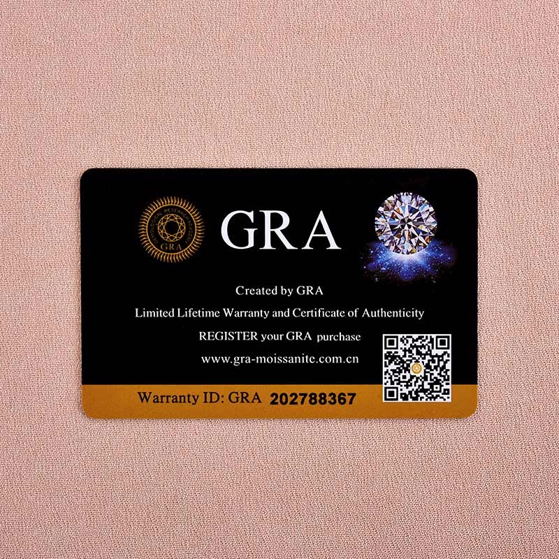 3.0Ct Asscher Cut White Gold Moissanite Diamond Engagement Ring