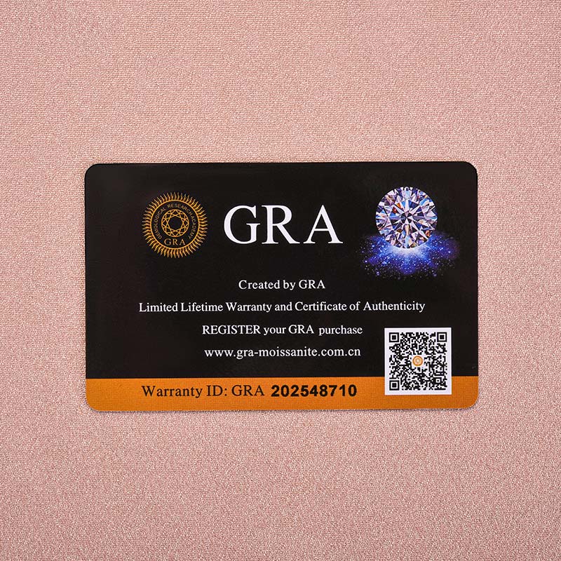 Rodiffy Moissanite 4.5 Ct Radiant Cut White Gold Engagement Ring