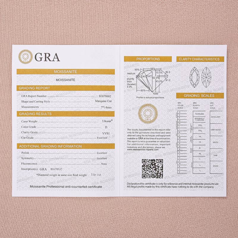 Moissanite 3.0Ct Marquise Cut Rose Gold Twist Engagement Ring In Sterling Silver