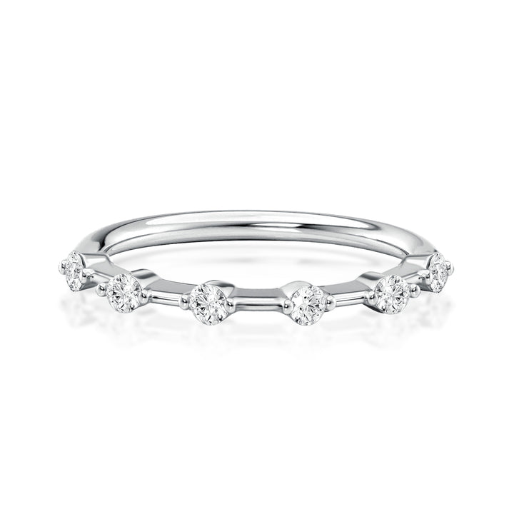 Rodiffy Moissanite 0.2 Ct Round Cut Women&