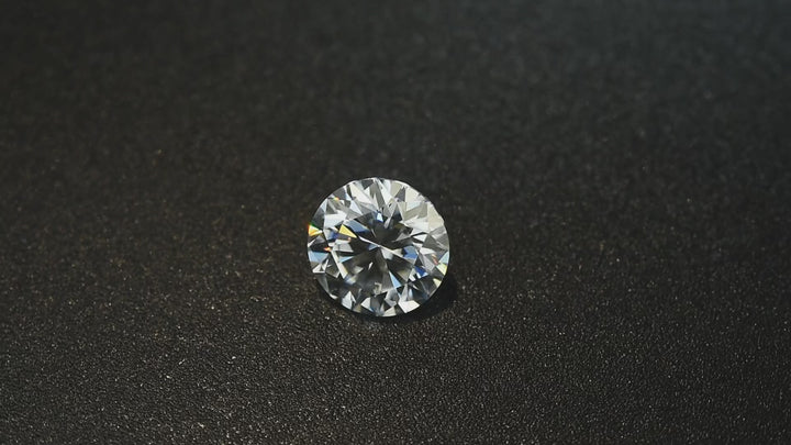 Rodiffy Moissanite 2.0 Ct Halo Round Cut White Gold Promise Ring