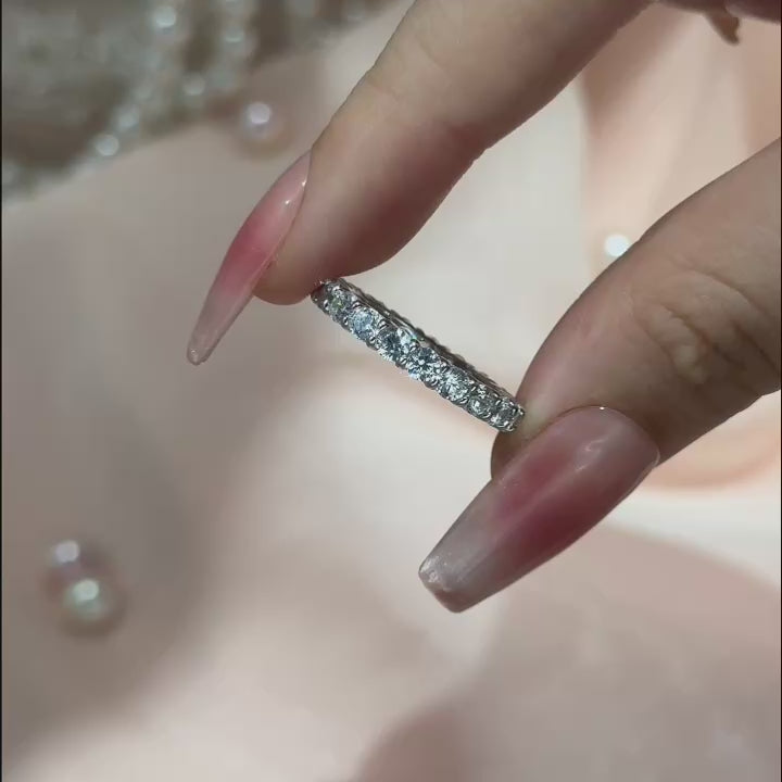 S925 Rodiffy Moissanite 2.5Ct/5.5Ct Round Cut Women&